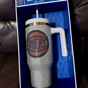 New York Knicks Rhinestone Tumbler